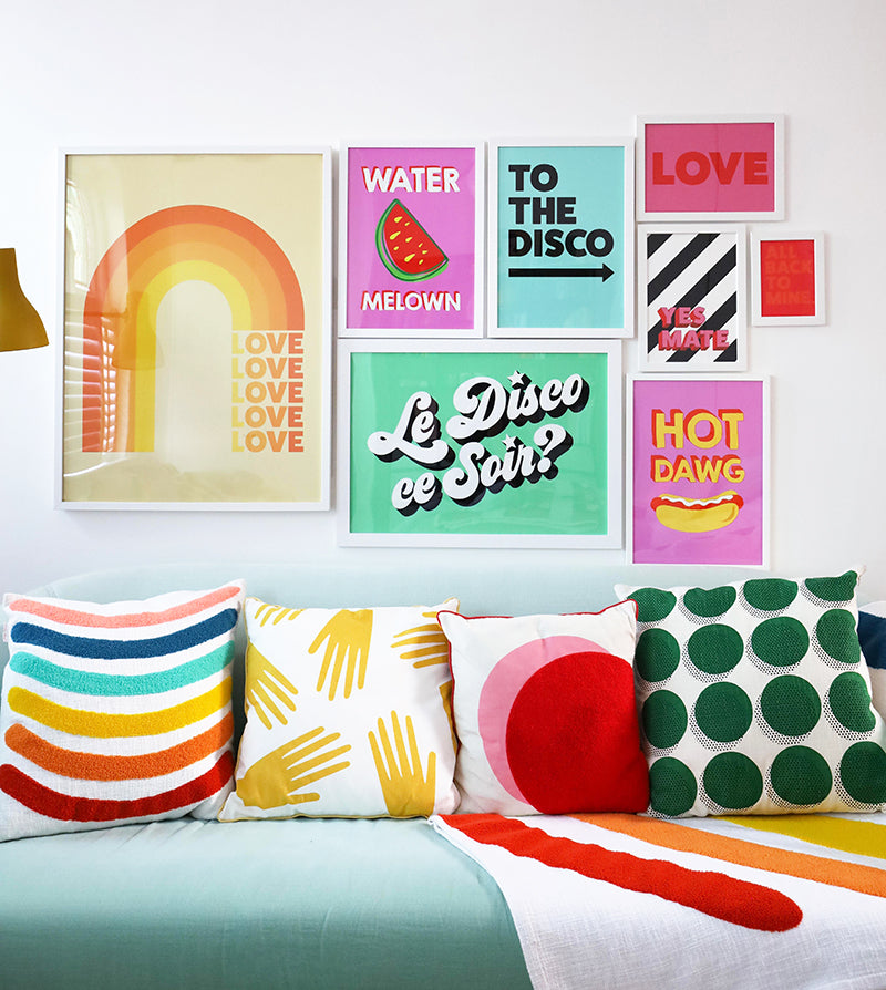 Styling Your Gallery Wall: Guest Post From The Nanas of Anarchy