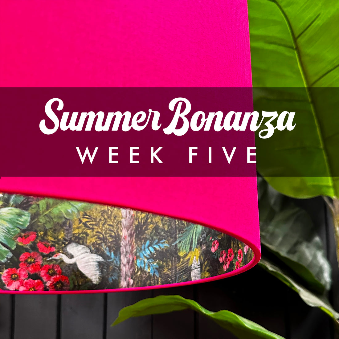 SUMMER BONANZA WEEK 5 – WIN A SILHOUETTE LAMPSHADE