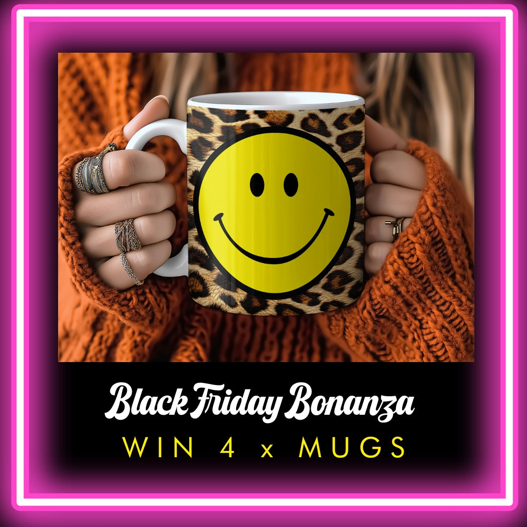 Black Friday Bonanza: Win A Set of 4 Mugs