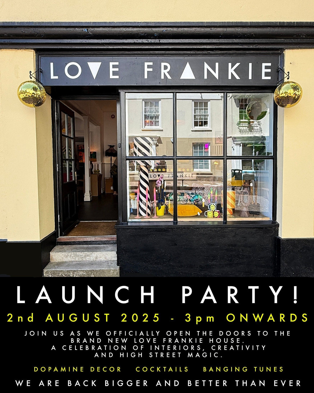 The Love Frankie House Launch Party – You’re Invited!