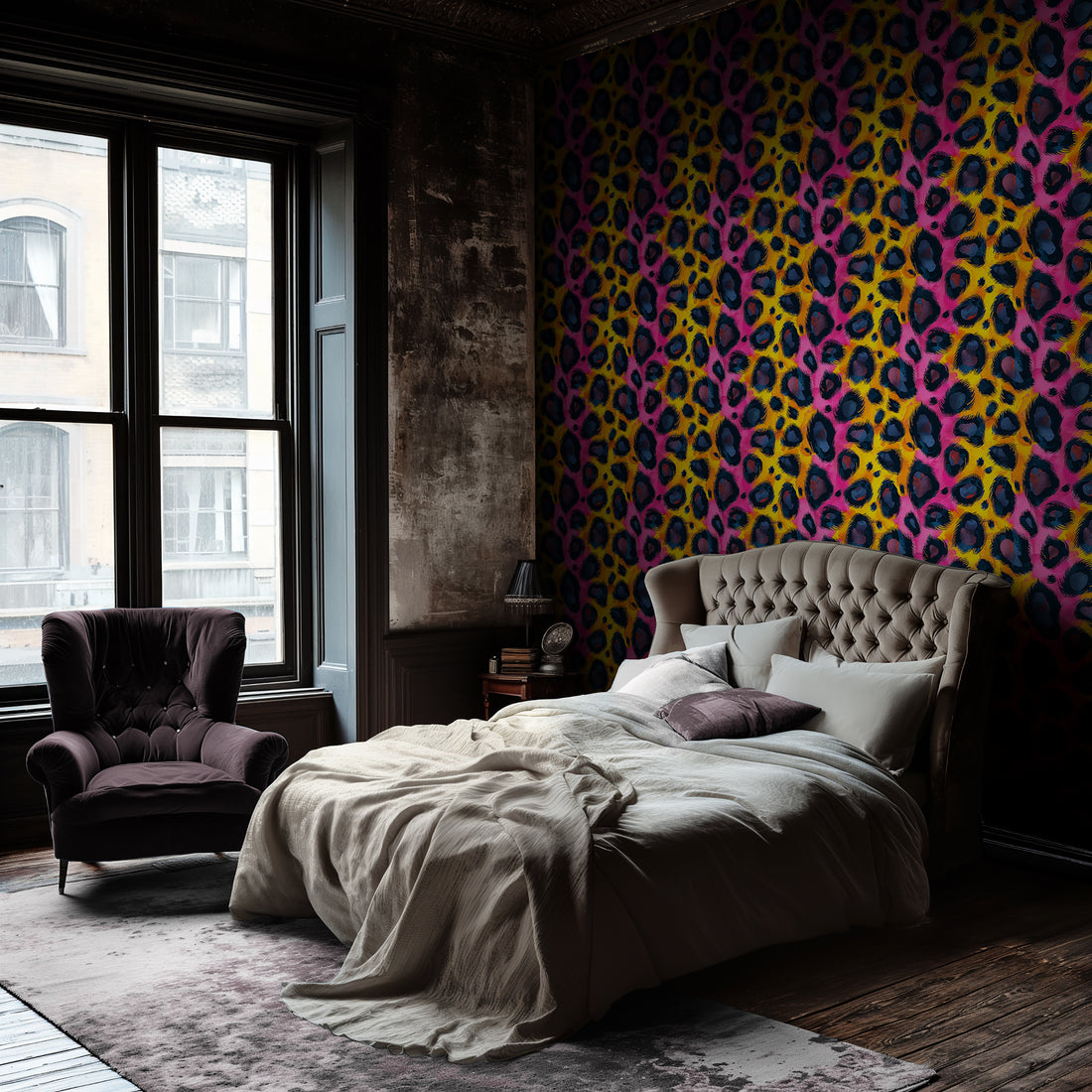 Electric Leopard, Leopard Print Wallpaper