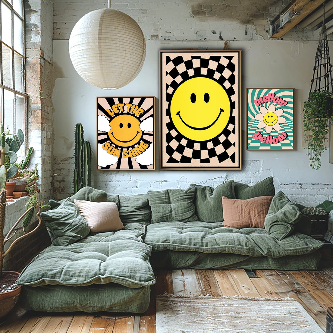 How to Create the Perfect Gallery Wall with Colourful Art Prints