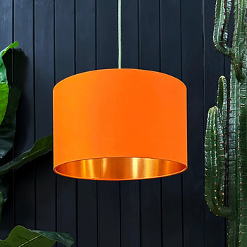 Orange Lampshades