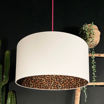 White Lampshades