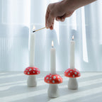 Mushroom Candleholder