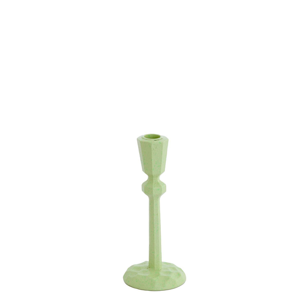 Textured Candle Holder in Sage - Small
