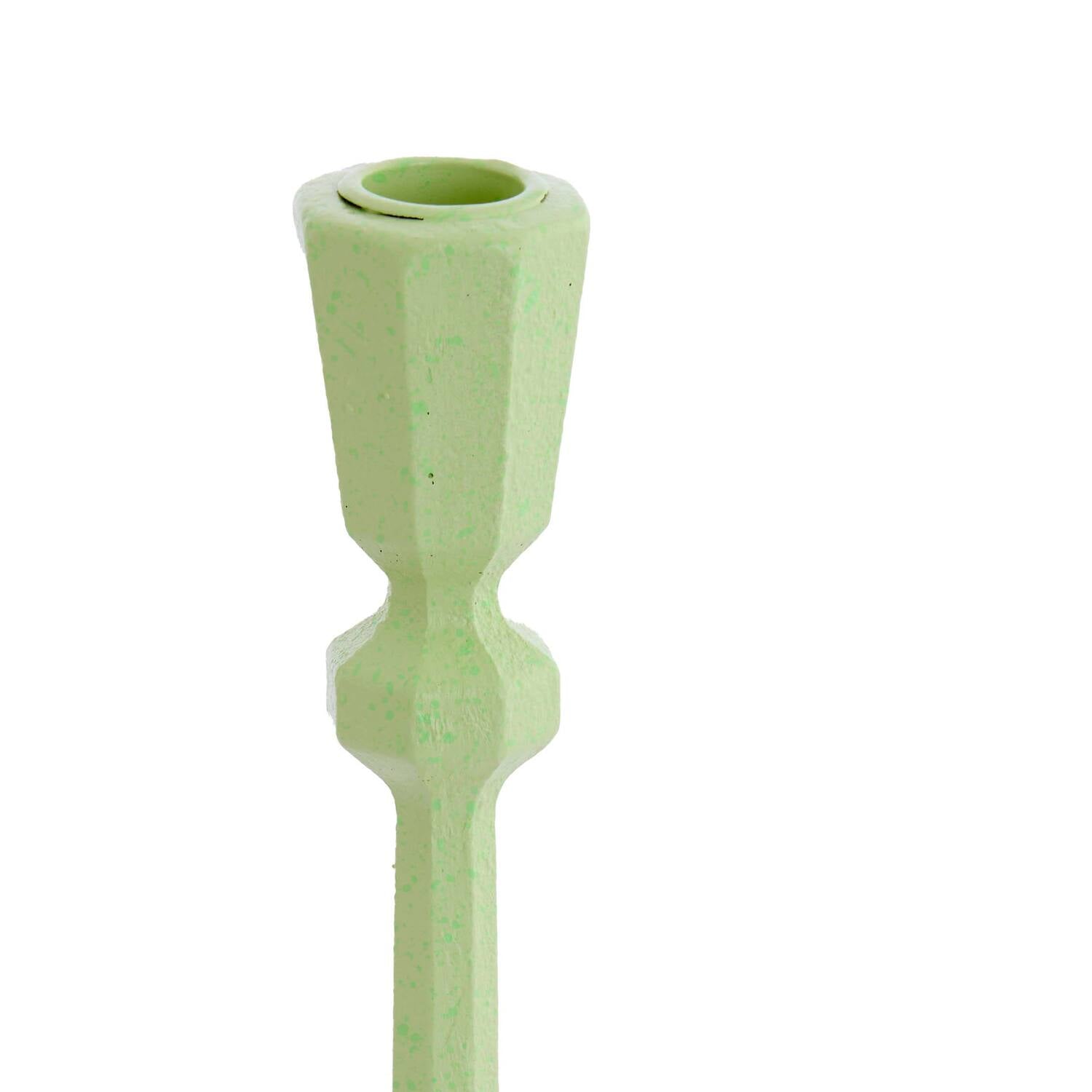 Textured Candle Holder in Sage