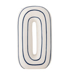 Blue Circles Statement Vase