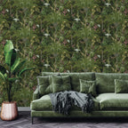 Flight of the Cranes Wallpaper - Forest