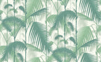 Cole & Son Palm Jungle wallpaper in Emerald Green 95/1002
