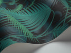 Cole & Son Palm Jungle wallpaper in Midnight 95/1003
