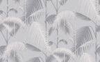 Cole & Son Palm Jungle wallpaper in Silver 95/1007
