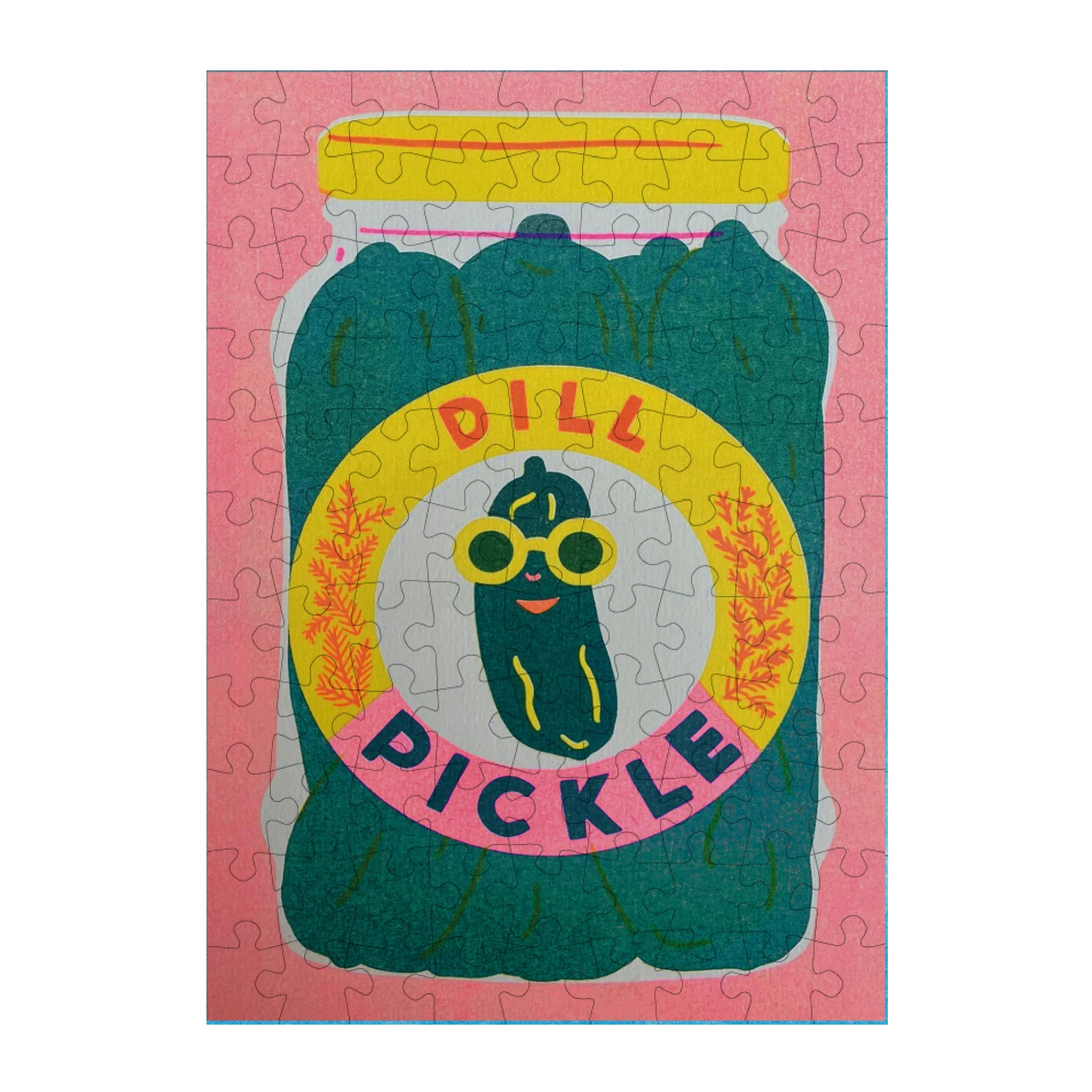 No Big Dill Pickle - 99 Piece Mini Jigsaw Puzzle