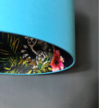 Sky Blue lemur lampshade