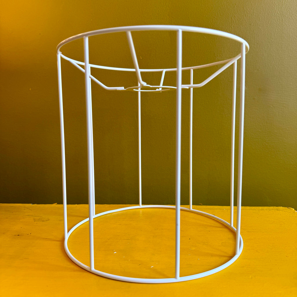 Example of Gathered Shades Frame for a Ceiling Pendant