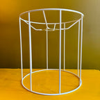 Example of Gathered Shades Frame for a Ceiling Pendant