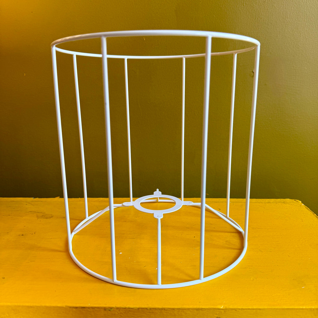 Example of Gathered Shades Frame for a Table Lamp