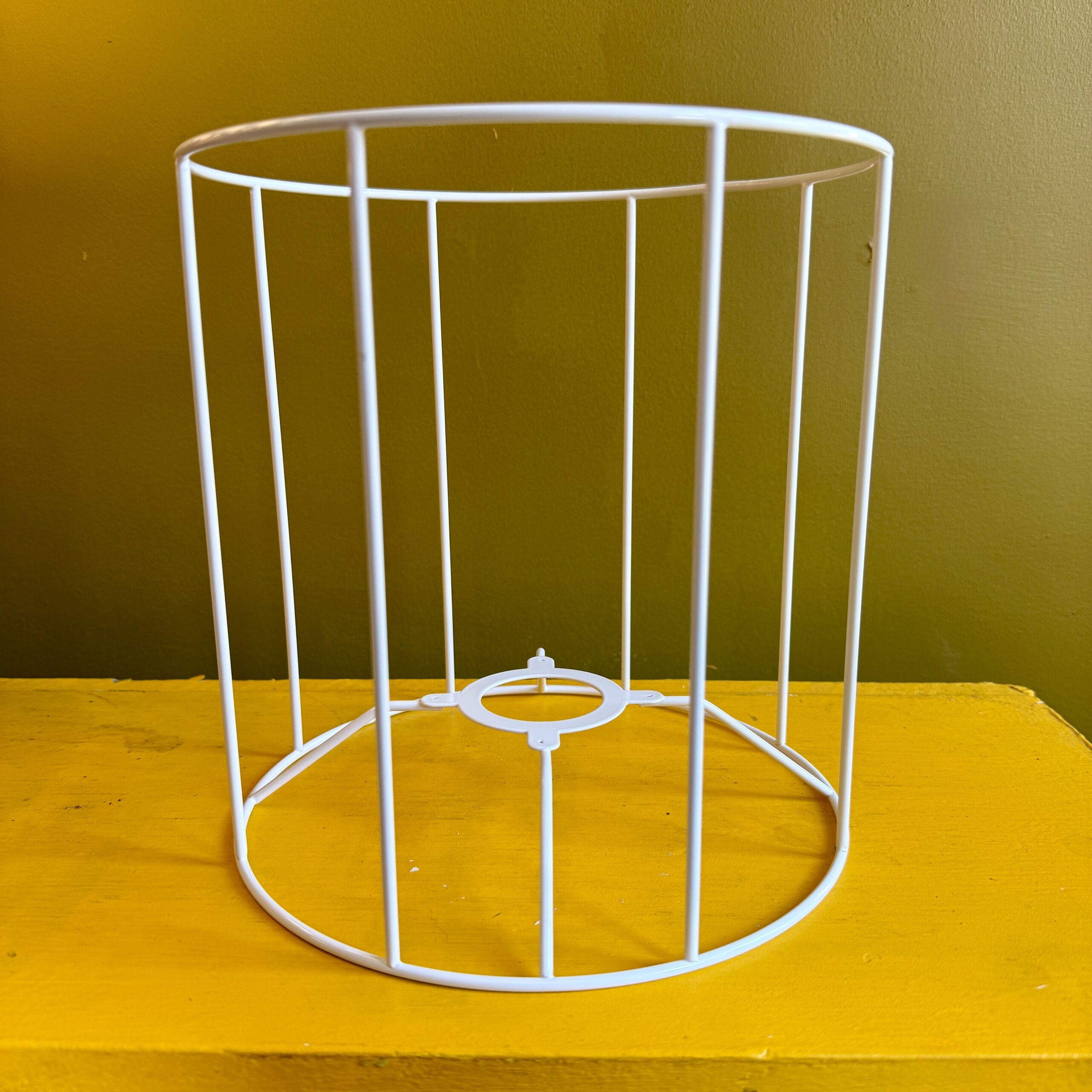 Example of Gathered Shades Frame for a Table Lamp