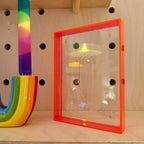 Medium Neon Acrylic Picture Frames - Two Colours To Choose