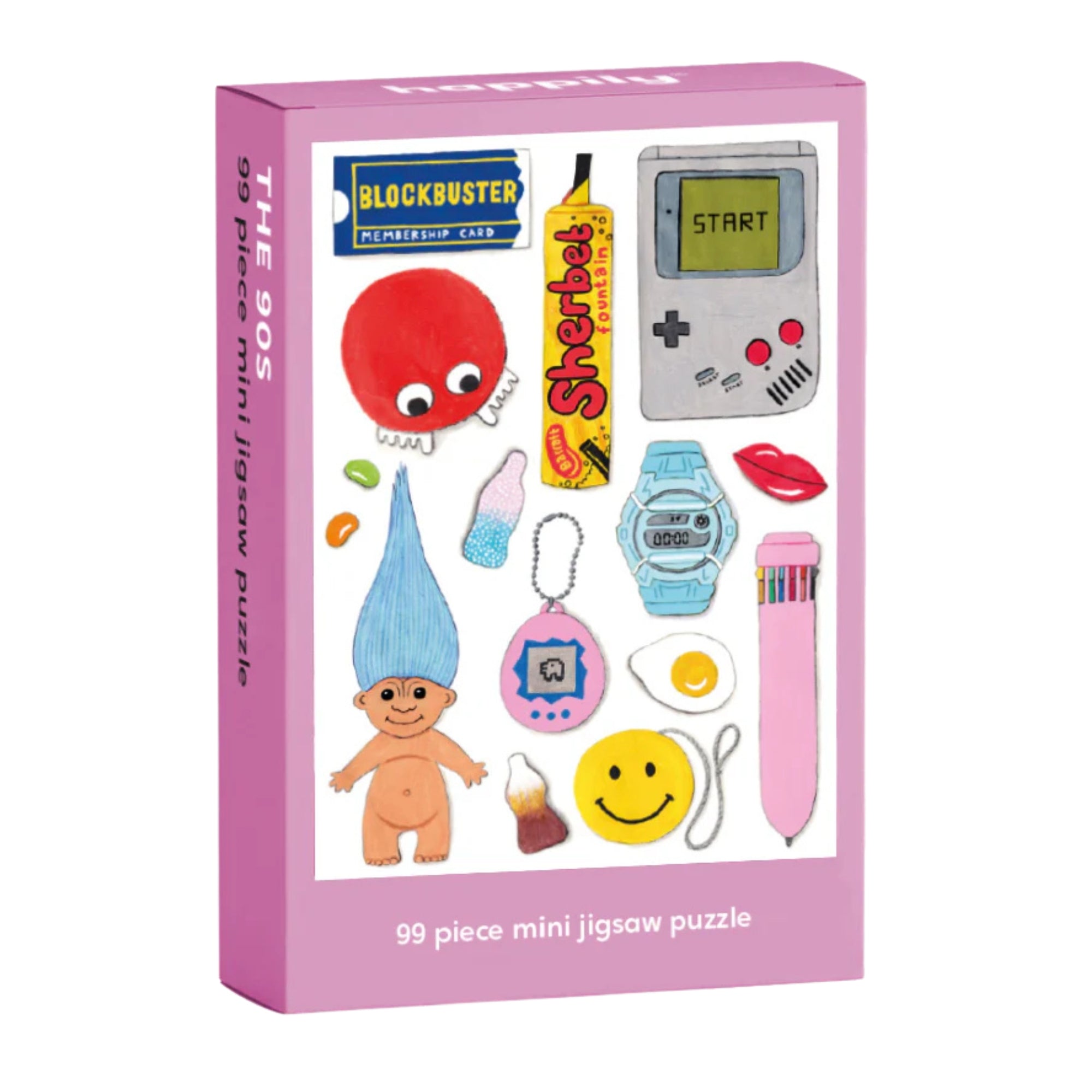 In The 90's - 99 Piece Mini Jigsaw Puzzle