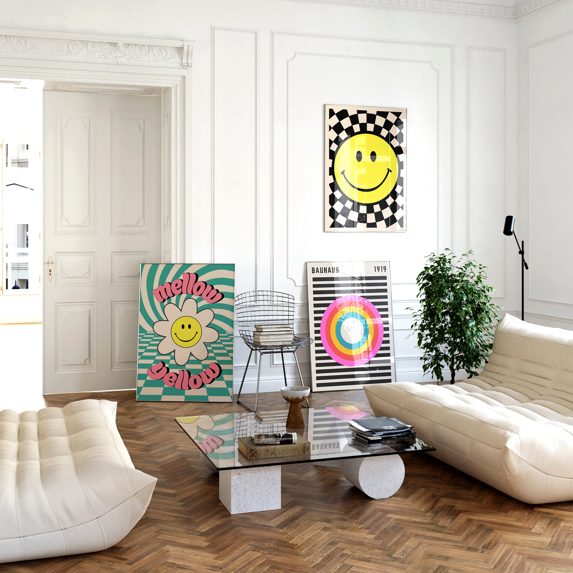 Smiley Culture Art Print