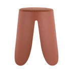 Padded Boucle Stools in Rust