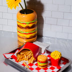 Burger and Chips Salt & Pepper Shakers