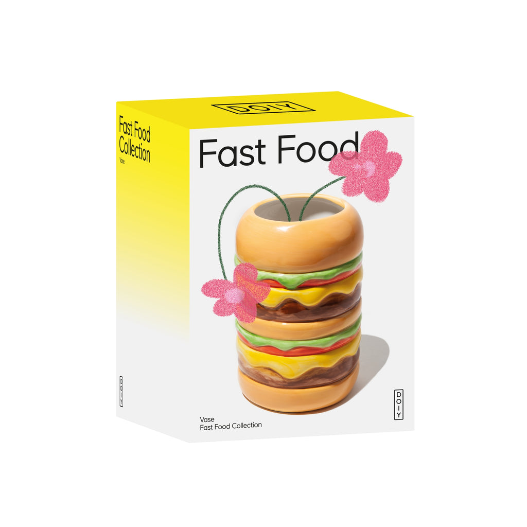 Burger Vase