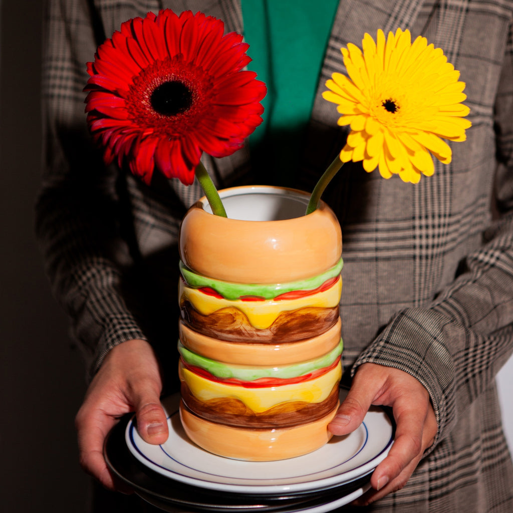Burger Vase