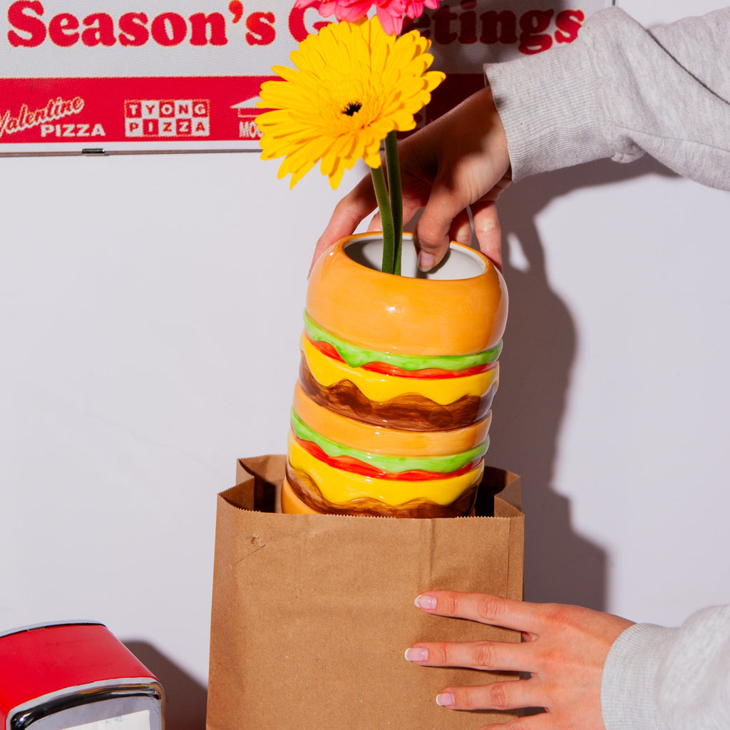 Burger Vase