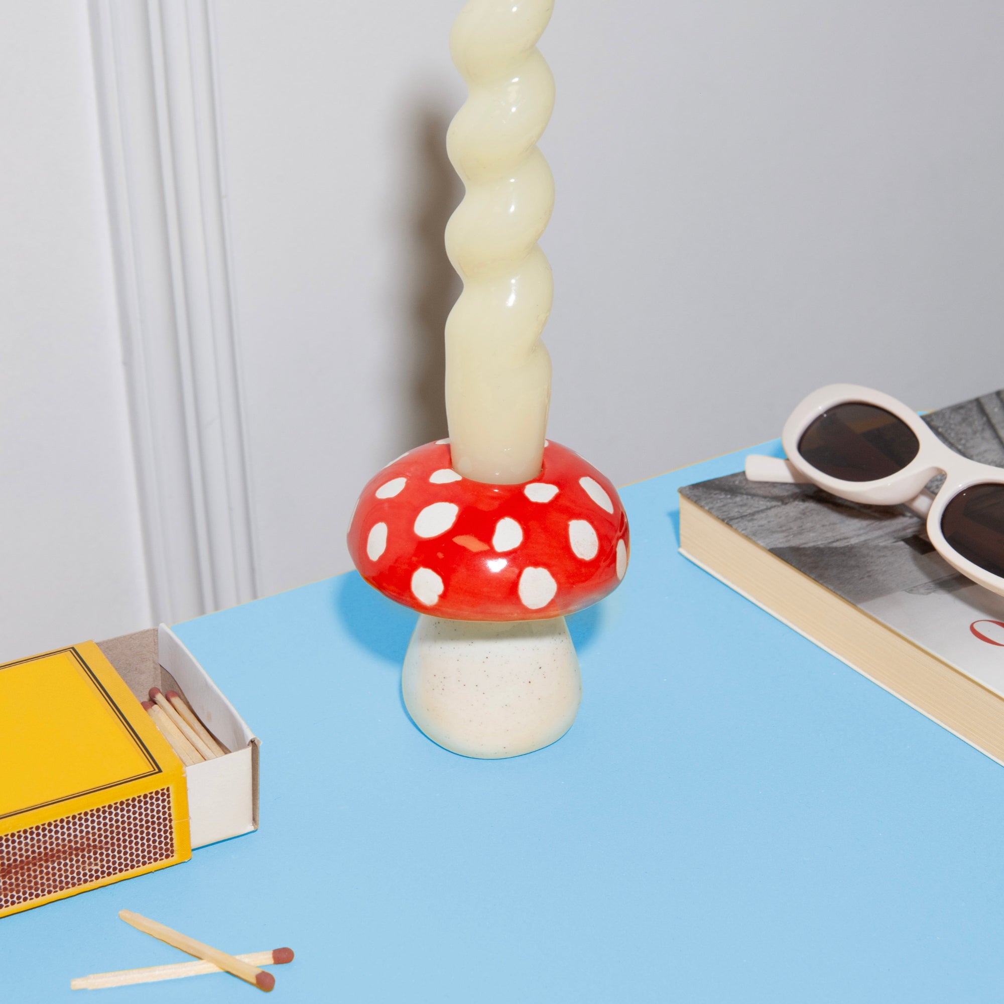 Mushroom Candleholder