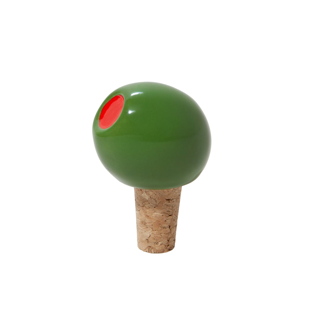 Olive Bottle Stopper