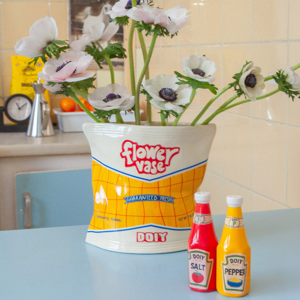 Retro Crisps Vase