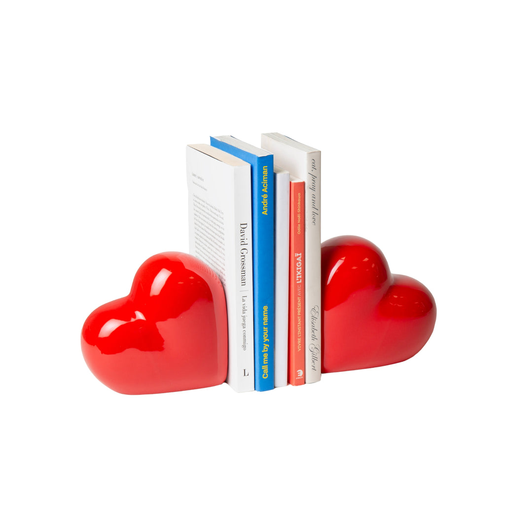 Love Heart Bookends