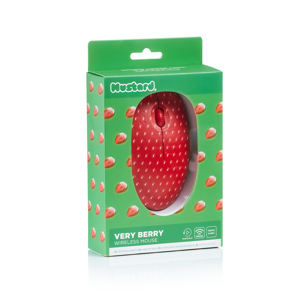 Berry Mouse Basic Very Berry Strawberry Wireless Mouse – Love Frankie