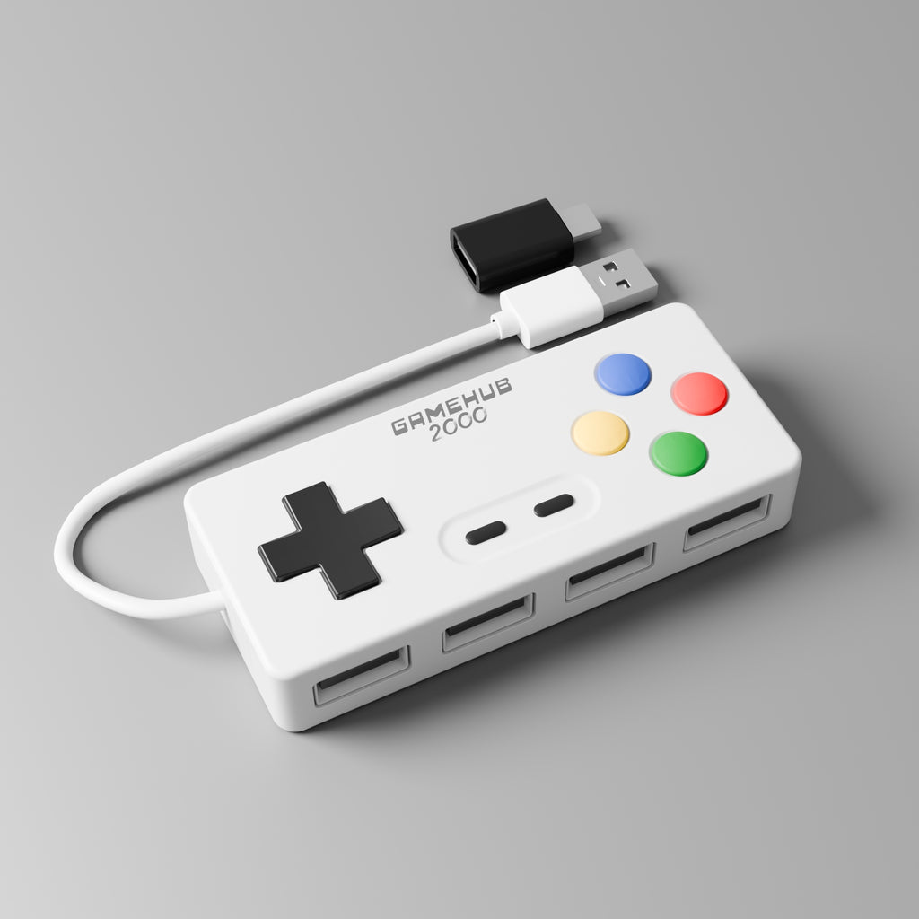 Retro Gamer USB hub