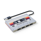 Retro Cassette Deck USB hub
