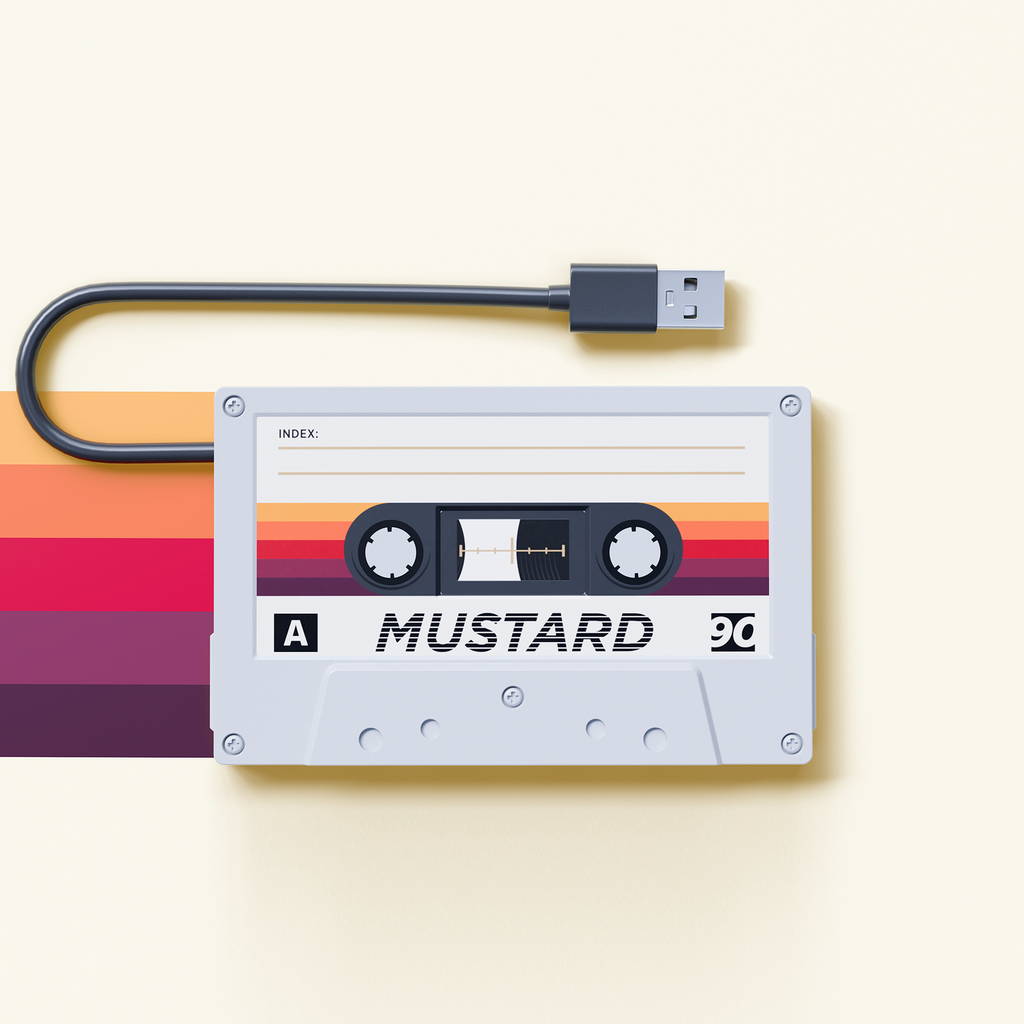 Retro Cassette Deck USB hub