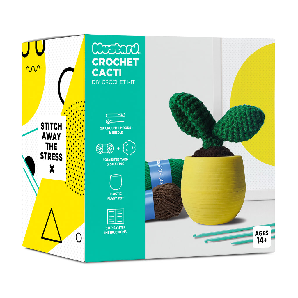 Cacti Leaf Crochet Kit