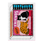 Best Cat Friend Match Box - 99 Piece Mini Jigsaw Puzzle
