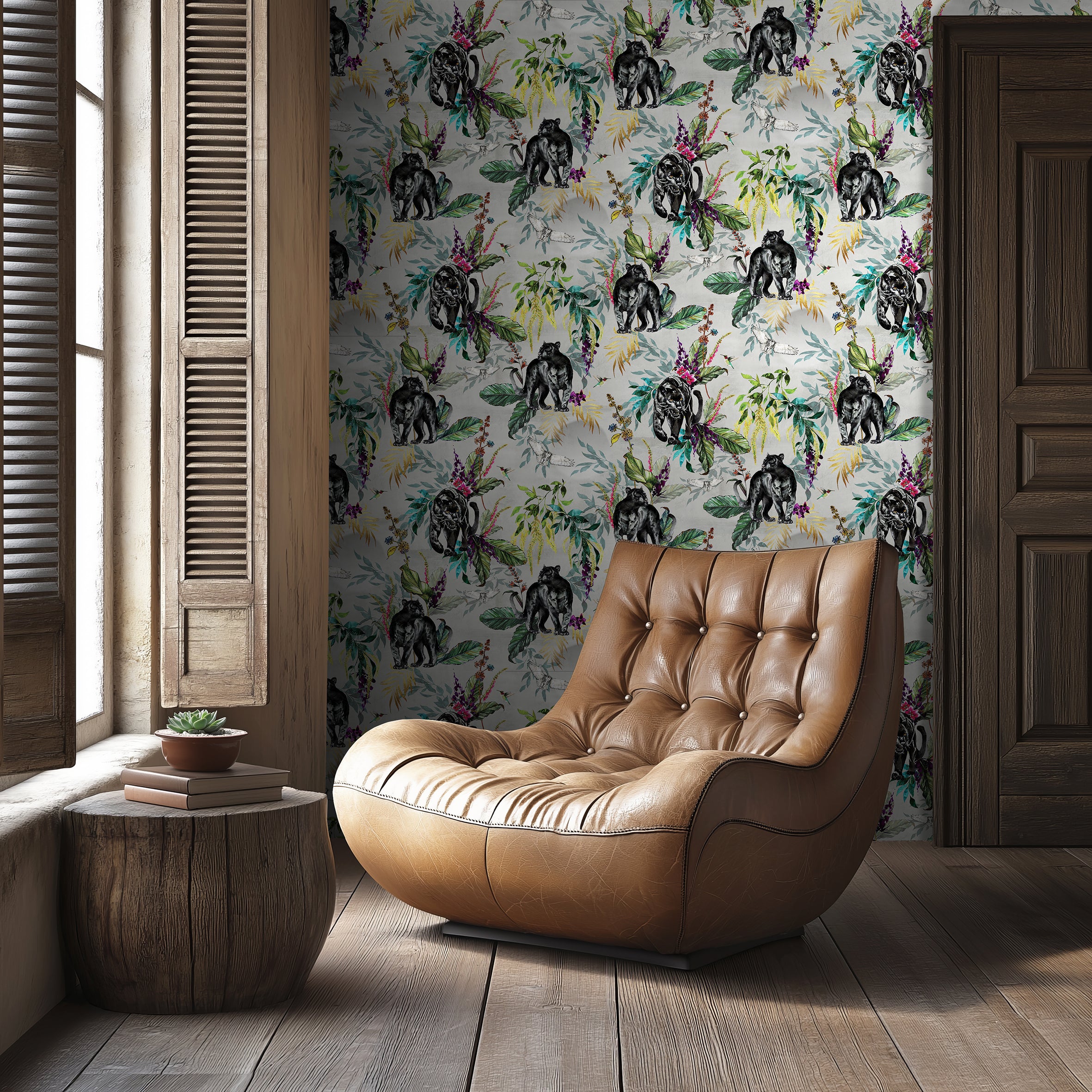 Love Frankie Deadly Night Shade Wallpaper - Dust