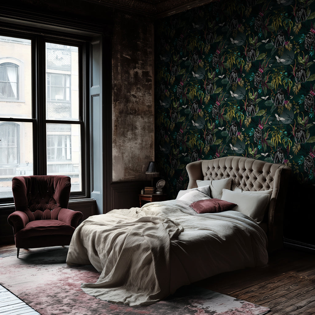 Love Frankie Deadly Night Shade Wallpaper - Wild Wood