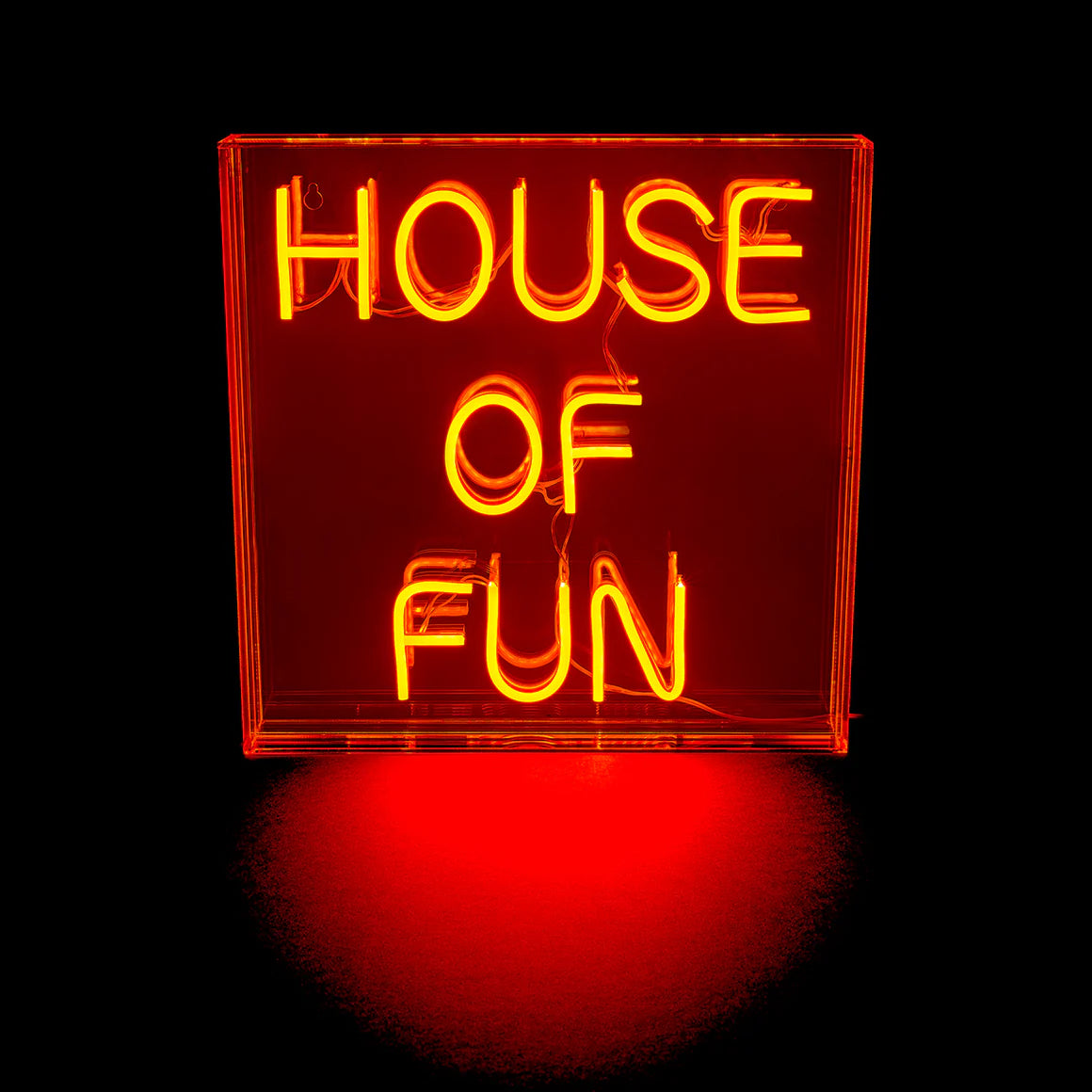 House of Fun Neon Light - Orange