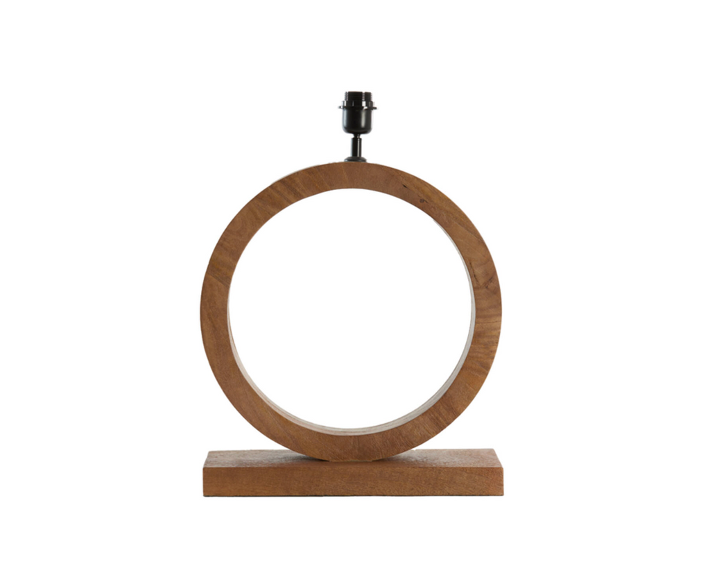 Moon Table Lamp Base in Ash