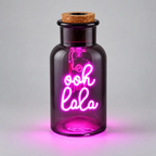 Ooh La La Message In A Bottle - LED Rechargeable Light