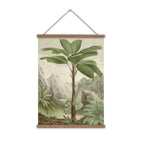Tropical Seychelles Palm Tree Wall Hanging