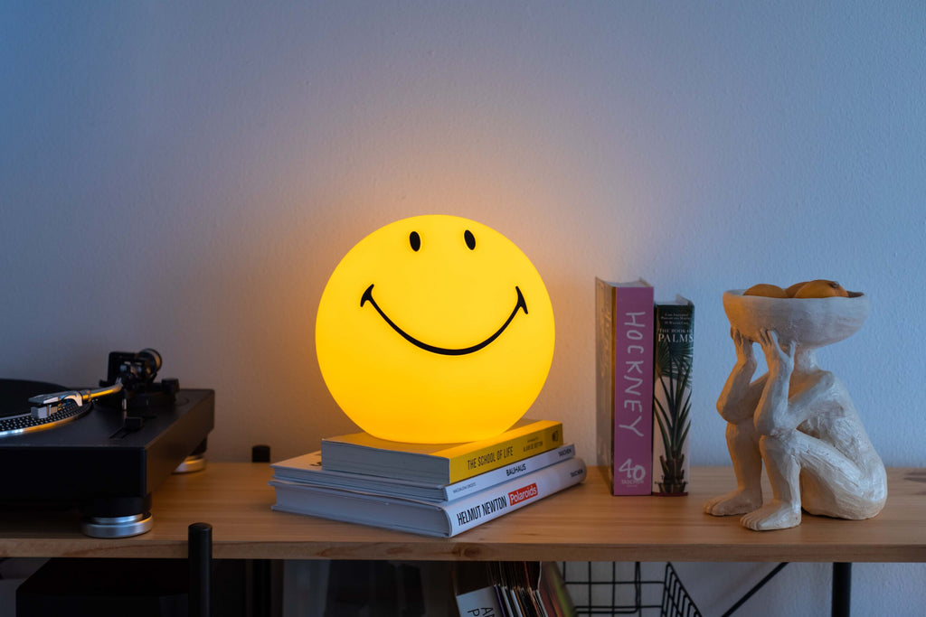 Medium Smiley Face LED Lamp