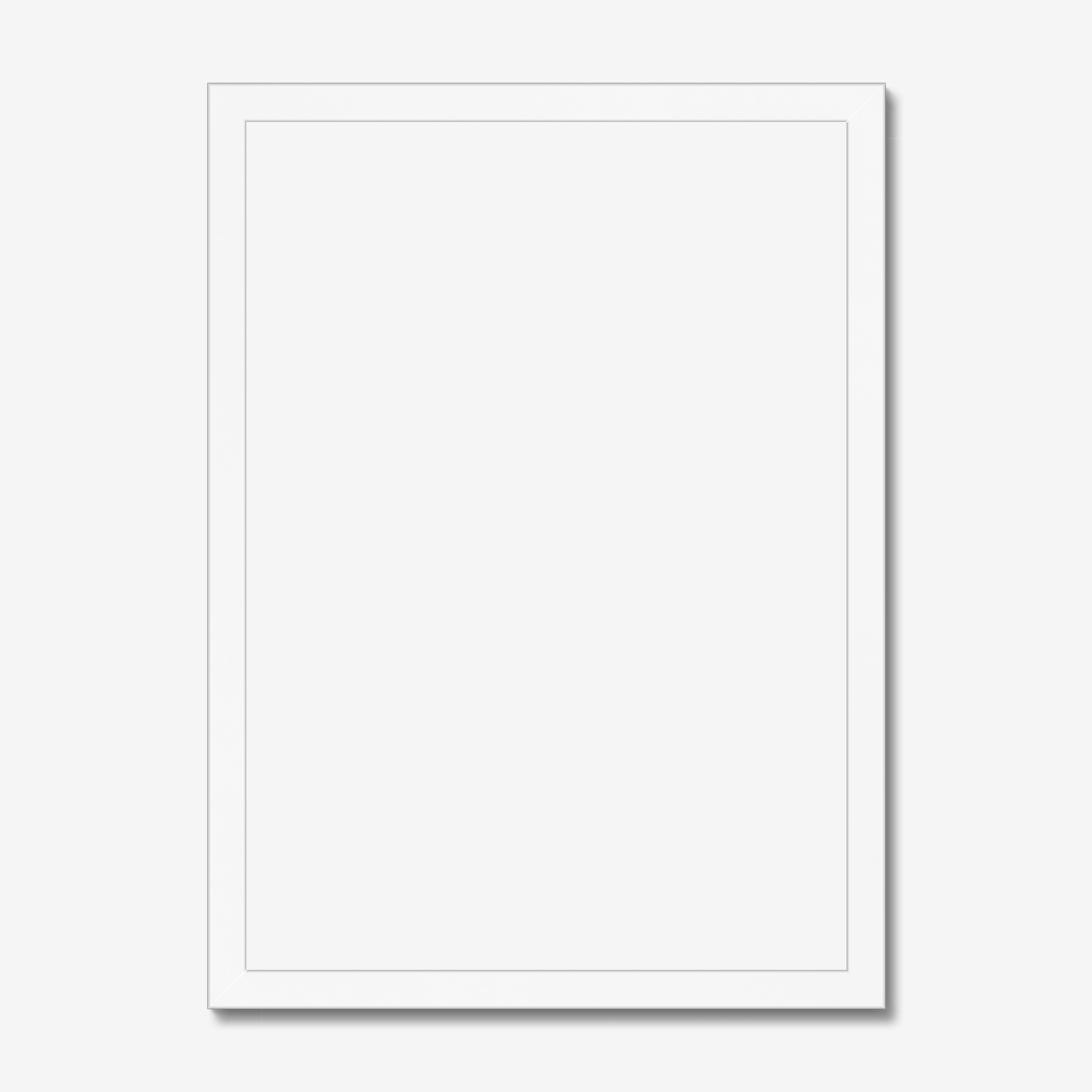 White Picture Frame, 5 Sizes available - Love Frankie