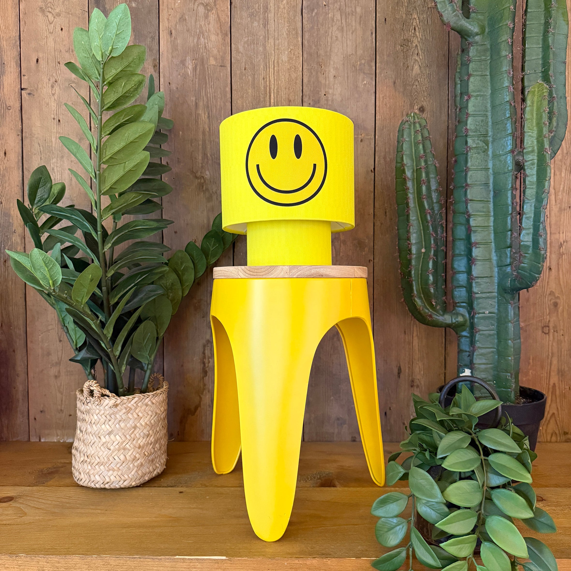 Smiley Glow Lamps in Sunshine Yellow
