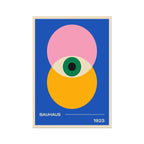 Bauhaus Art Print - Blue Eye
